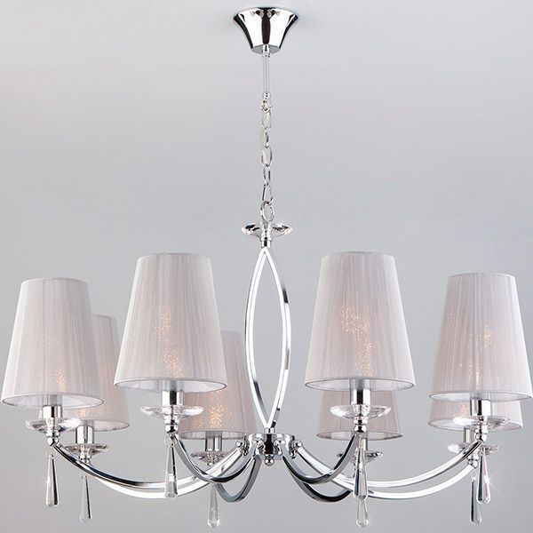 Люстра підвісна Strotskis Valery 60079/8 8x40 Вт E14 хром 