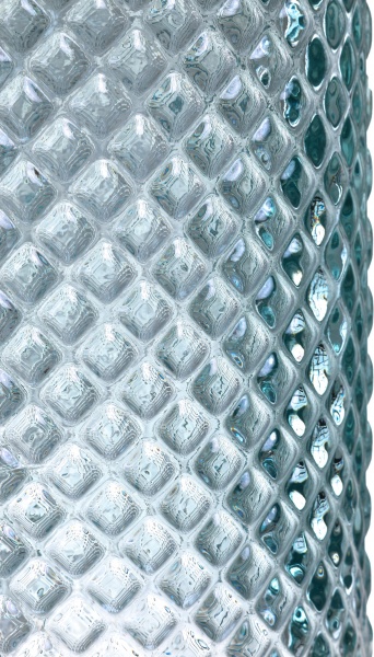 Ваза стеклянная прозрачная DIAMANTE San Miguel