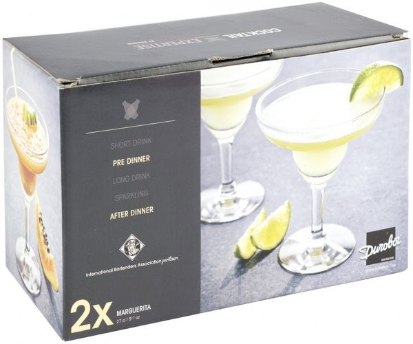 Набір бокалів для коктейлів Margarita 270 мл 2 шт Durobor