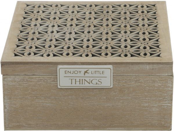 Шкатулка Green Nature Ajoure 18х18 см DL69-17041 Home & You