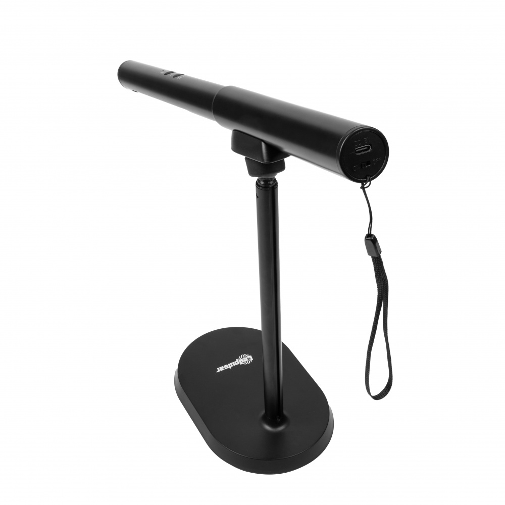 Настольная лампа аккумуляторная LedPulsar 8 Вт черный ALT-1021B