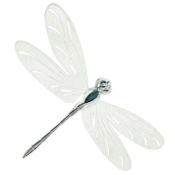 Украшение новогоднее MISLT Стрекоза малая 14x8,5 см J0007-0 