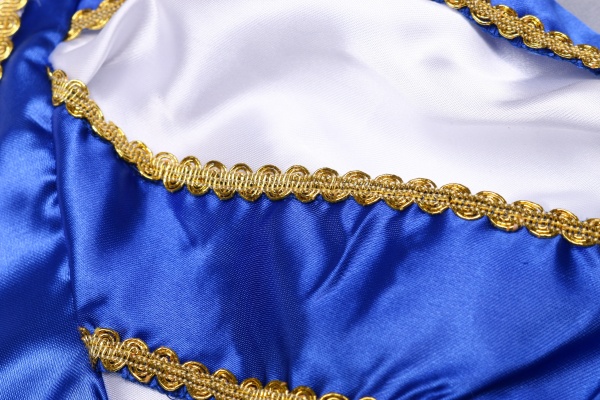 Костюм карнавальний КАРНАВАЛІЯ р.134 синій із червоним 85018, 85118 