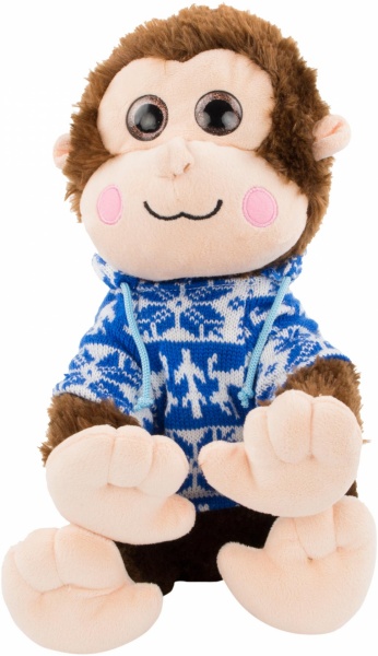 М'яка іграшка Мавпочка 34 см різнокольоровий J6048