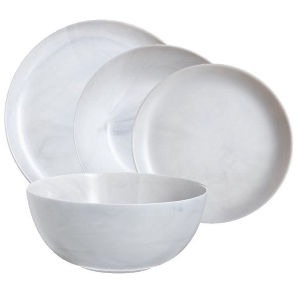 Сервиз столовый Diwali Marble Granit 19 предметов Luminarc