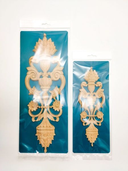 Декоративная панель деревянная вертикальная 1 шт. DV.01.100 90х260x6 мм 