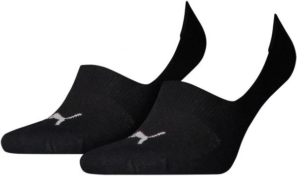 Шкарпетки Puma FOOTIE 2P UNISEX 90624501 чорний р.35/38