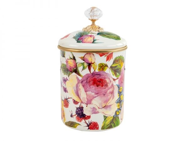 Банка для сипучих Півонія 1,5 л емаль 763-002 Elmani