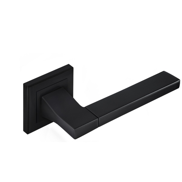 Ручка на розетке Linde A-2008 BLACK черный