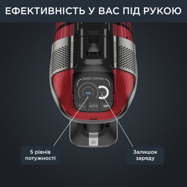 Пылесос аккумуляторный Rowenta RH98A9WO black/red 