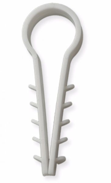 Дюбель-елка круглый 12 мм 20 шт./уп. белый 