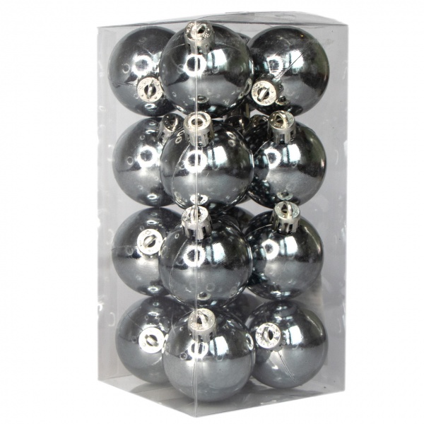 Набор елочных шаров Девилон 250966 d40 мм 16 шт./уп. 