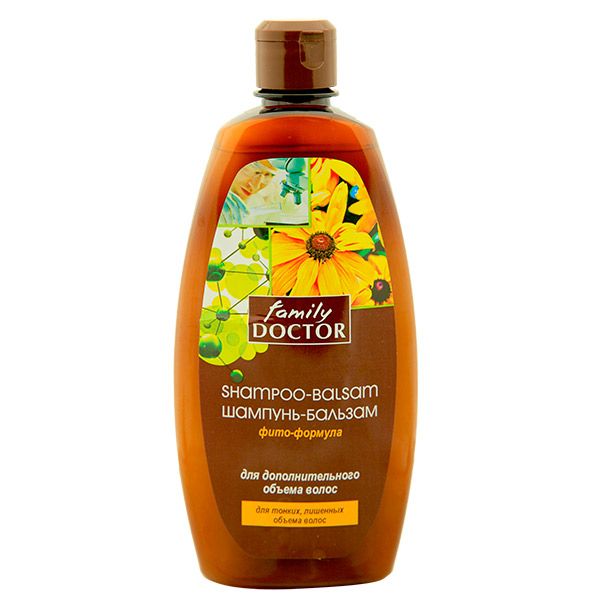 Шампунь Family Doctor Фито-формула для дополнительного обьема волос 500 мл