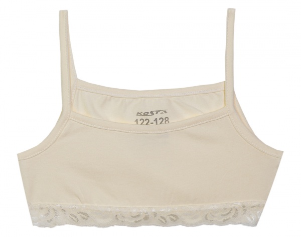 Топ KOSTA р.122–128 возраст от 6 лет кремовый 1991-8