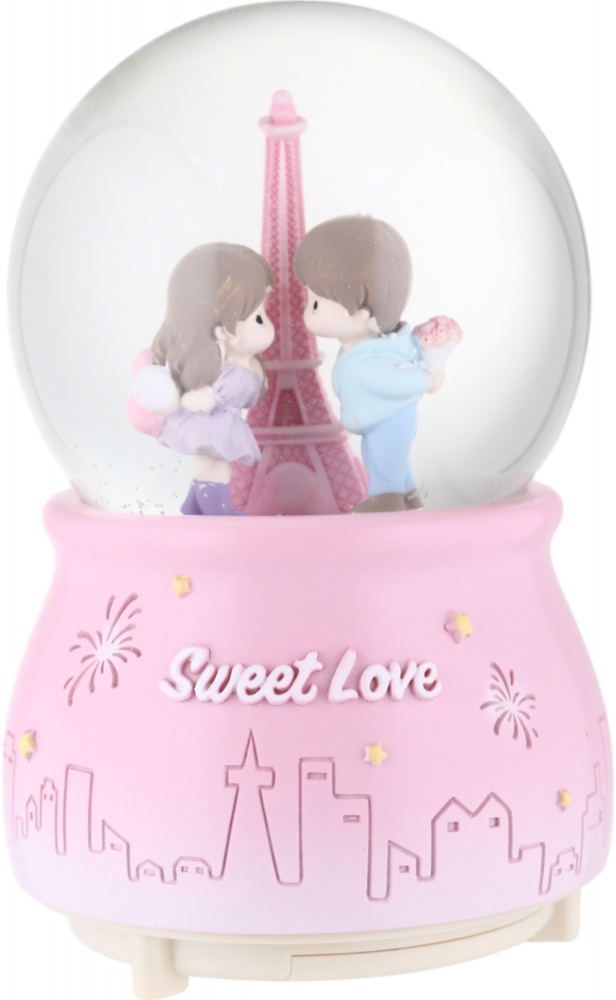 Куля сніжна JM2302C Sweet Love Paris в асортименті