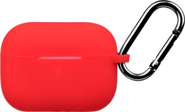 Чохол для навушників 2E для Apple AirPods Pro Pure Color Silicone (2.5mm) red (2E-PODSPR-IBPCS-2.5-RD) 