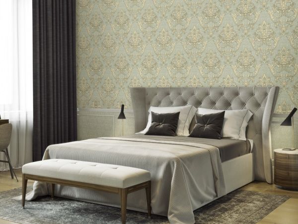 Обои виниловые горячего тиснения Славянские обои Le Grand platinum Ташкент 8547-04 1,06x10,05 м 