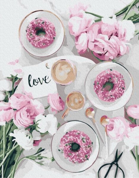 Картина за номерами Святковий сніданок bk_1225 BookOpt 