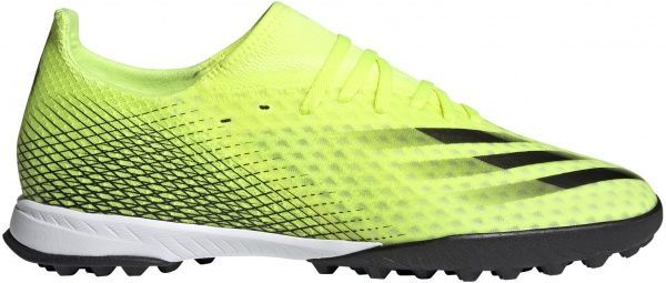 Бутсы Adidas X GHOSTED.3 TF FW6944 р. UK 11 желтый