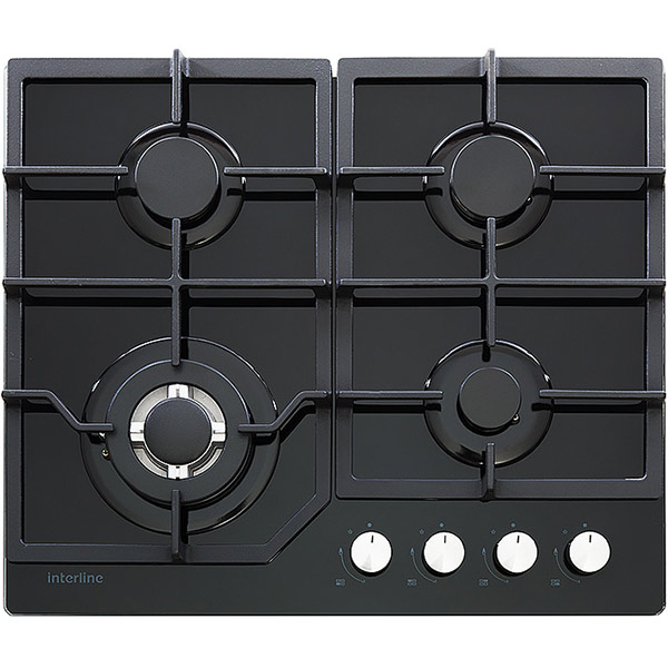 Варильна поверхня газова Interline TQ 6499 BK