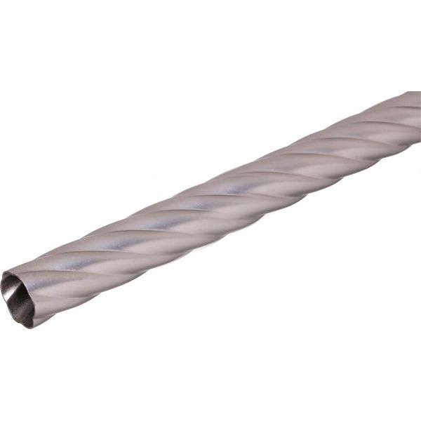 Штанга Cardinal крученая наборной d25 мм 240 см сатин никель 