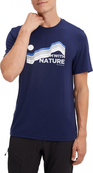 Футболка McKinley Roggo M 421720-518 р.L синій