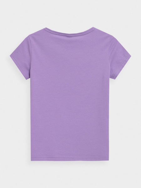 Футболка 4F TSHIRT F632 4FAW22TTSHF632-51S р.XL фіолетовий