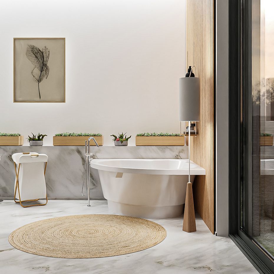 Ванна из искусственного камня Studio Stone Fly 145х145 см