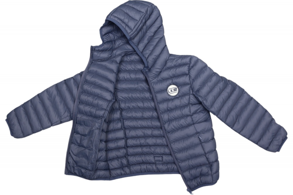 Куртка детская унисекс Luna Kids р.158 серый Superlight JKT