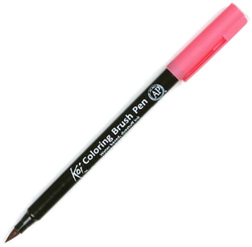 Маркер акварельний Sakura KOI (107) рожевий 