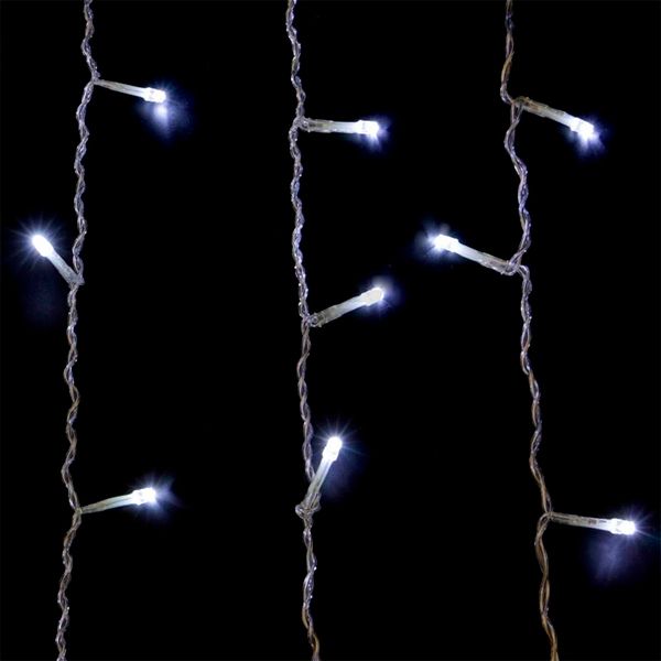 Электрогирлянда-штора Феєрія белая встроенный светодиод (LED) 600 ламп 2,7 м