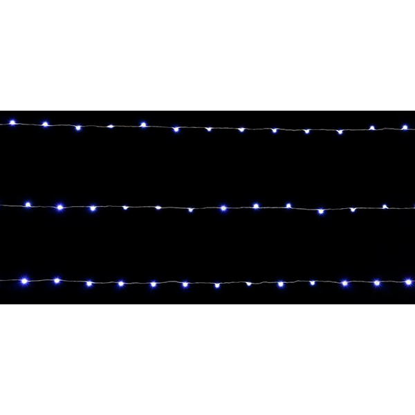 Гирлянда линейная LED 60 ламп 3 м холодно-белая