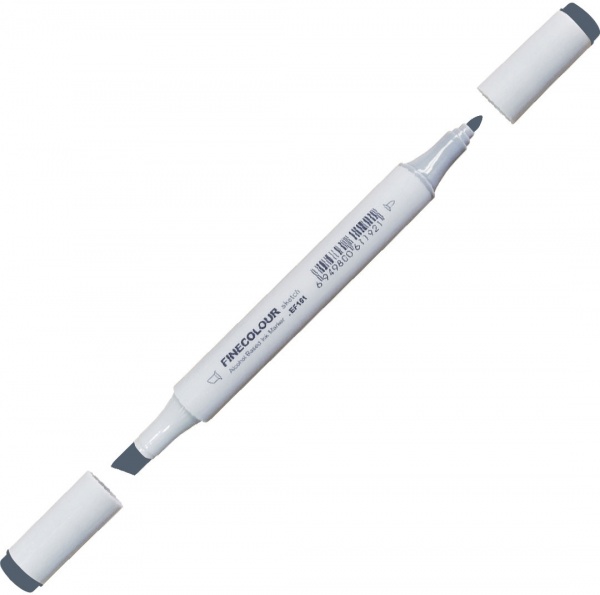 Маркер спиртовий FINECOLOUR Junior EF101-274 різкий сірий №1 