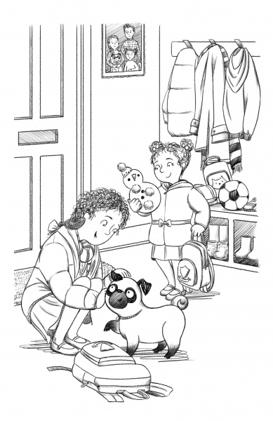 Книга Белла Свифт «Мопс который хотел стать северным оленем Книга 2» 978-966-917-593-9