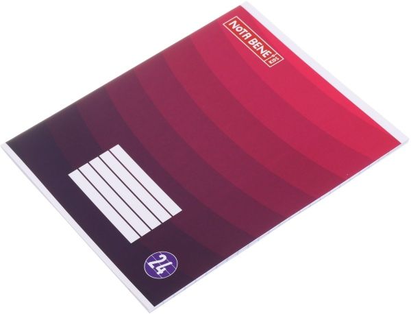 Тетрадь школьная 24 листа в линию Nota Bene