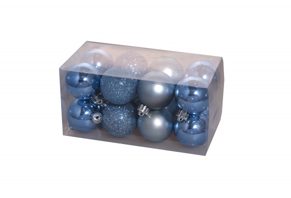 Набір ялинкових куль GIF2411 d 40 мм 16 шт./уп.