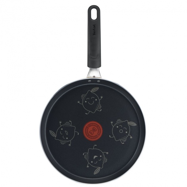 Сковорода для млинців з лопаткою FRUITS (лимон) 25 см B4381002 Tefal