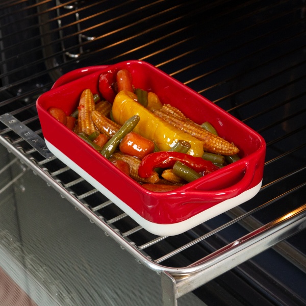 Форма для выпекания KP-44 M бело-красная МВМ MY HOME