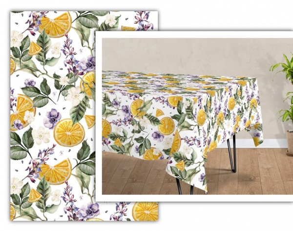 Скатерть ES1019-1 135x200 см разноцветный доріана 