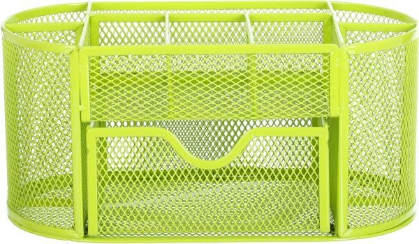 Підставка для ручок 22,3х10,8х10,8 см зелена