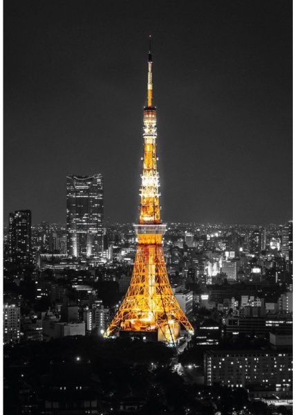 Картина Башня 27x39 см Posterclub 