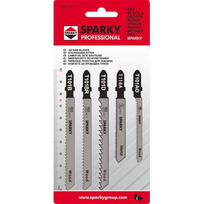 Набор полотен для лобзика Sparky 20009500814 5 шт