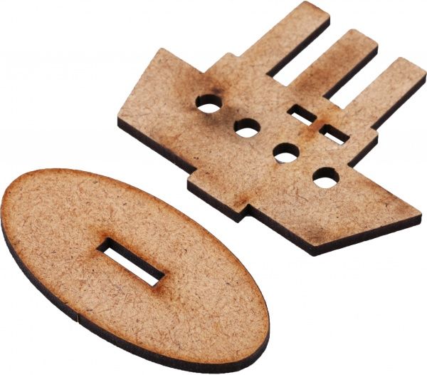 Заготовка Човник на підставці в упаковці SET004-base WB 