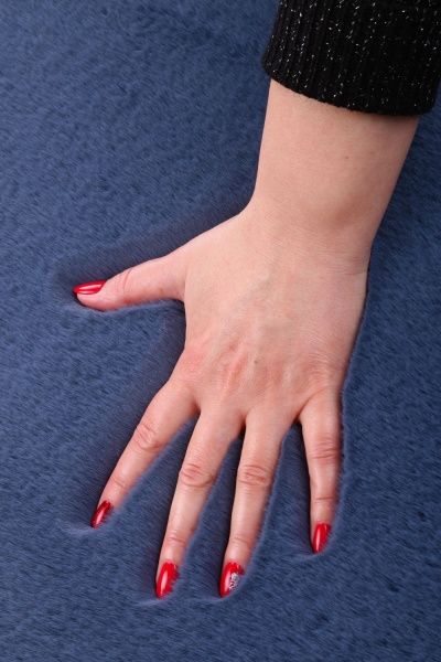 Коврик для ванной комнаты Luna rabbit 50x80 смголубой