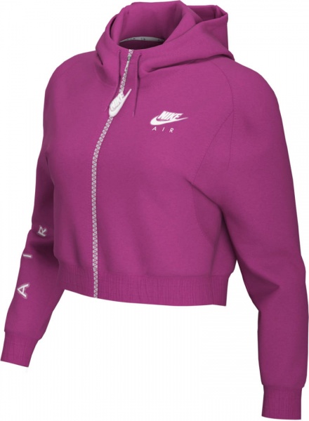 Джемпер Nike NSW AIR HOODIE FULL-ZIP FLEECE CU5442-564 р. L фіолетовий