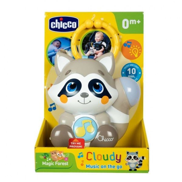 Игрушка музыкальная Chicco Енот Клауди 10065.00