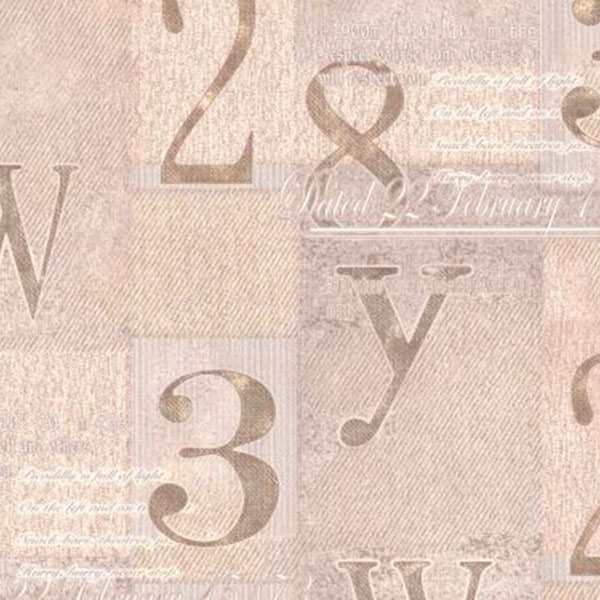 Славянские обои Gracia В66.4 Цифры 6512-02 0.53x10.05 м