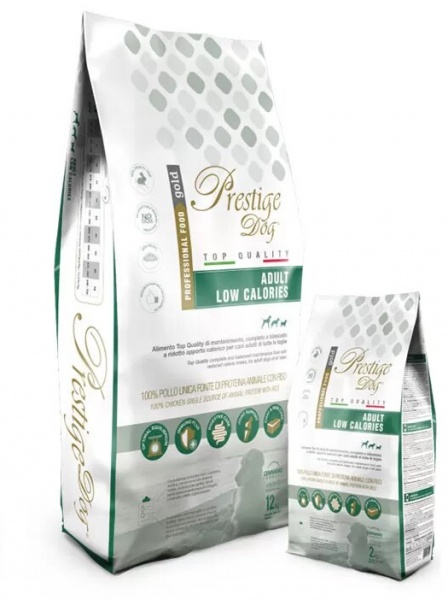 Корм сухой для собак Контроль веса для всех пород Prestige с курицей 12 кг