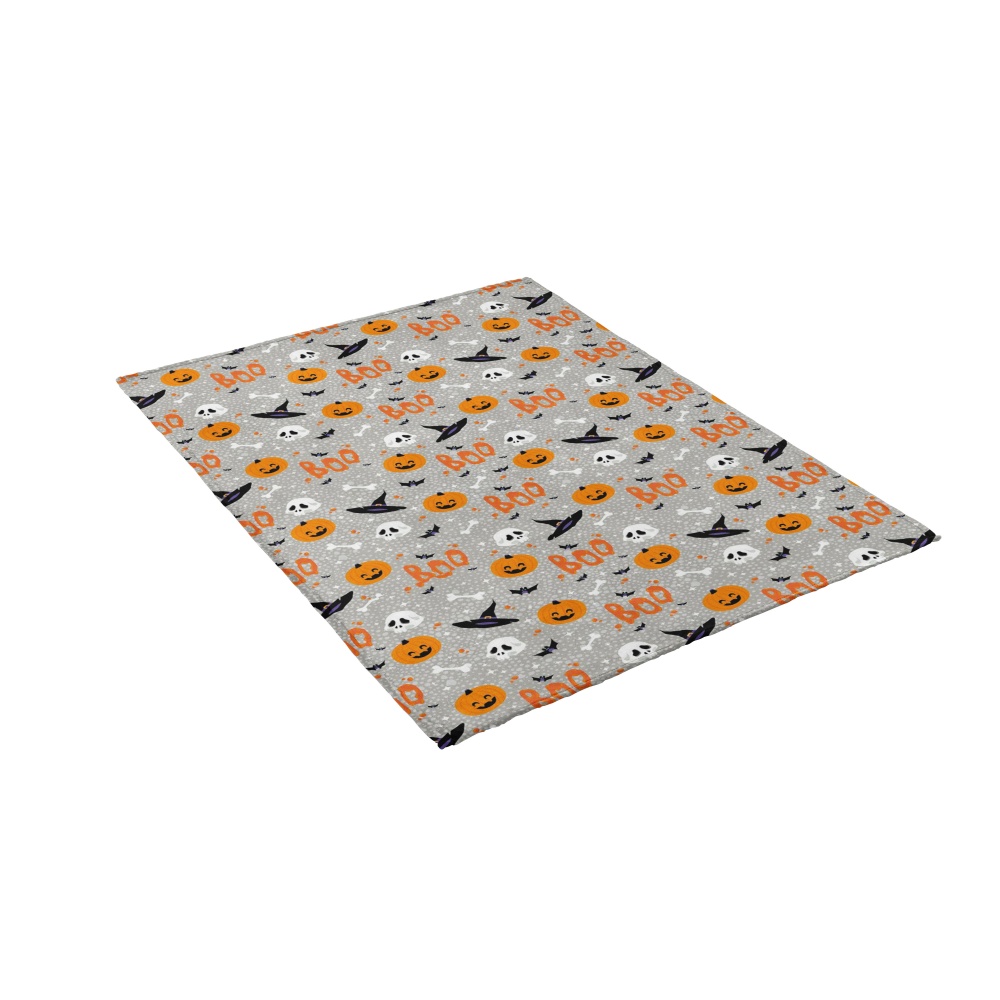 Плед Halloween Ghost New 160x200 см мультиколор La Nuit