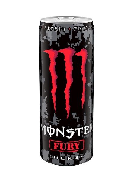 Энергетический напиток Monster Energy Fury 0,355 л (5060517886752) 